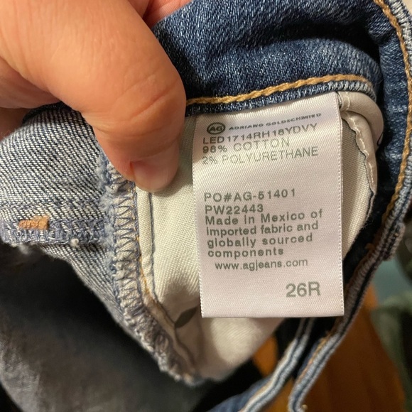 AG ADRIANO GOLDSCHMIED HAILEY CUT OFF SHORTS - Picture 5 of 5